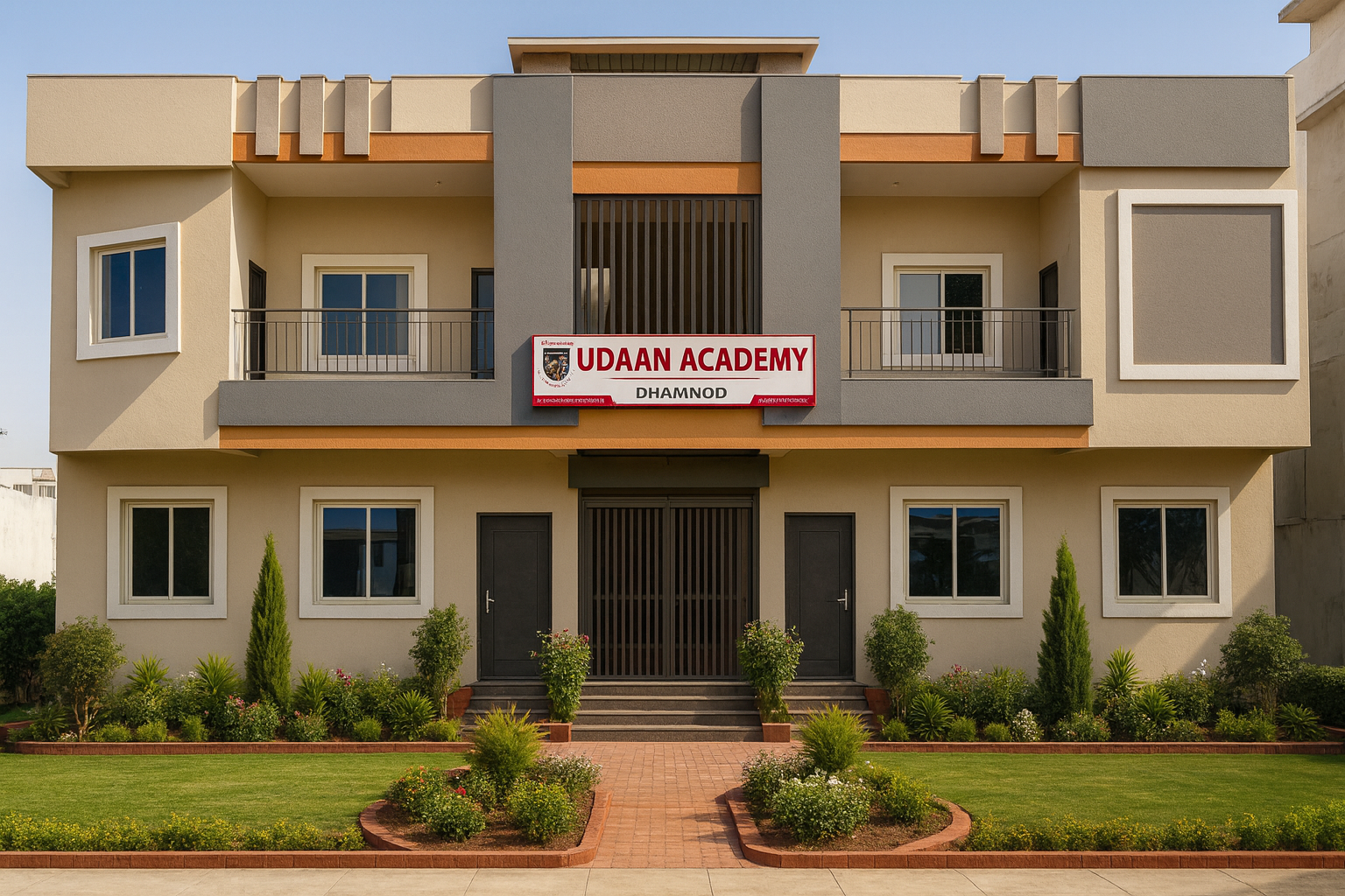 Modern classrooms at Udaan Academy